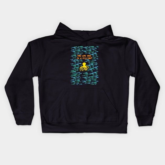 One in a Million Kids Hoodie by Loo McNulty Design